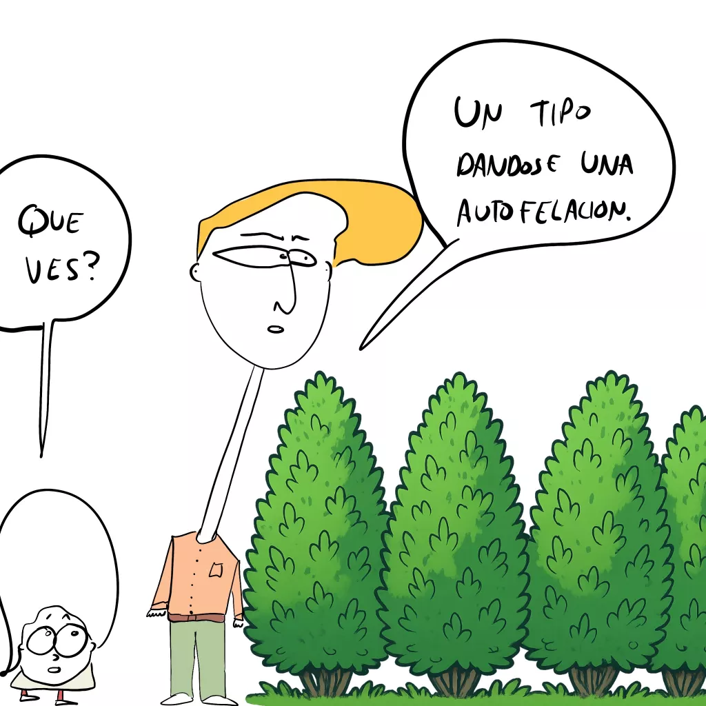 que ves